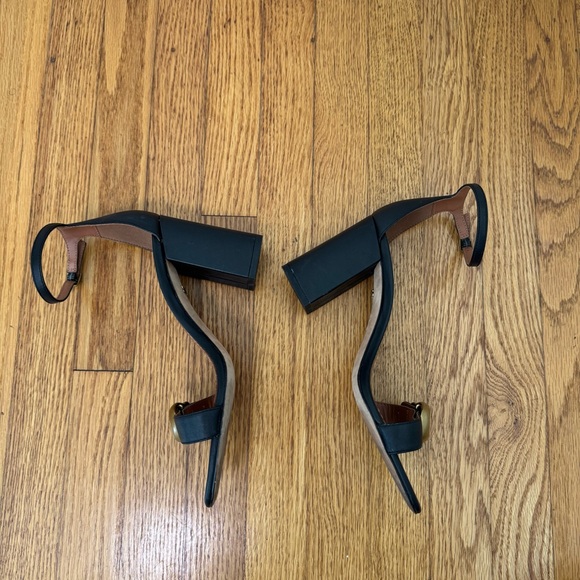 Coach Maya Sandal Black Leather 7.5 - Picture 4 of 7